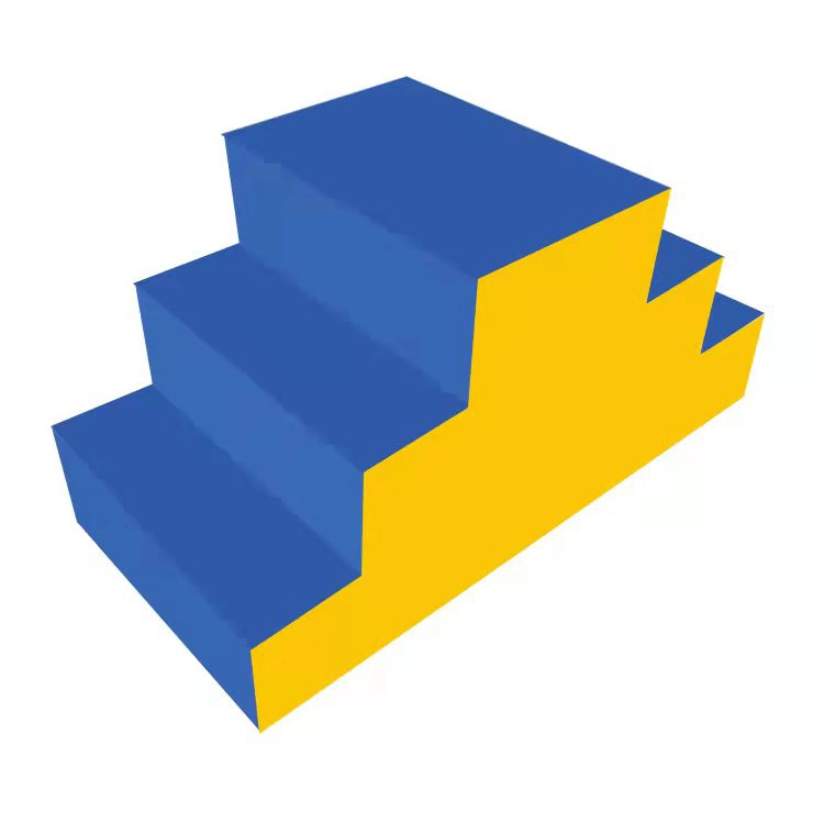 Doppelstufige Treppe