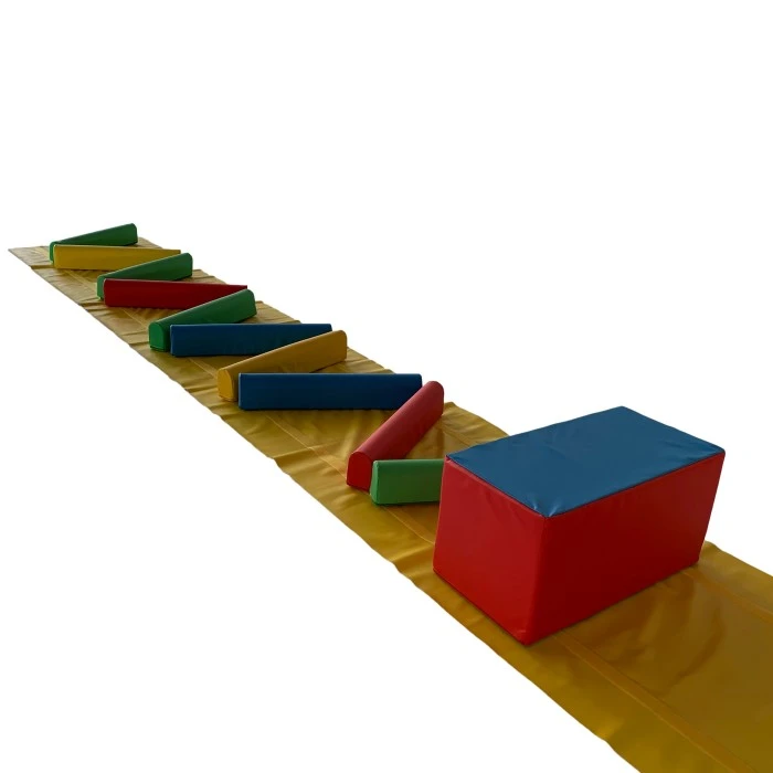 Kombination aus Laufen und Springen