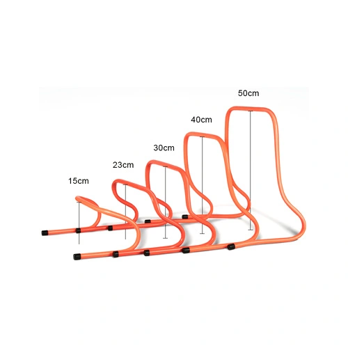 Hürden für das Fußballtraining